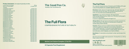 The Full Flora label